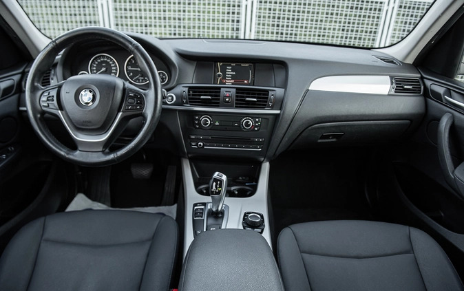 BMW X3 cena 49900 przebieg: 301645, rok produkcji 2013 z Pionki małe 232